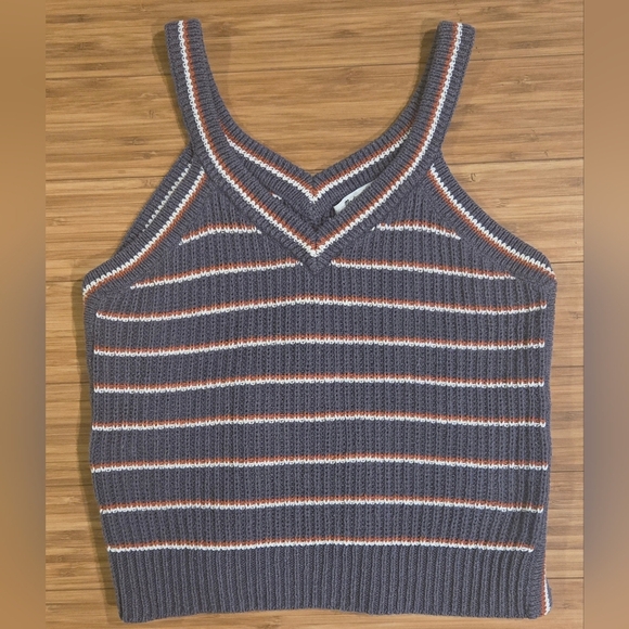 NWOT Madewell Striped Knit Tank - Picture 1 of 5